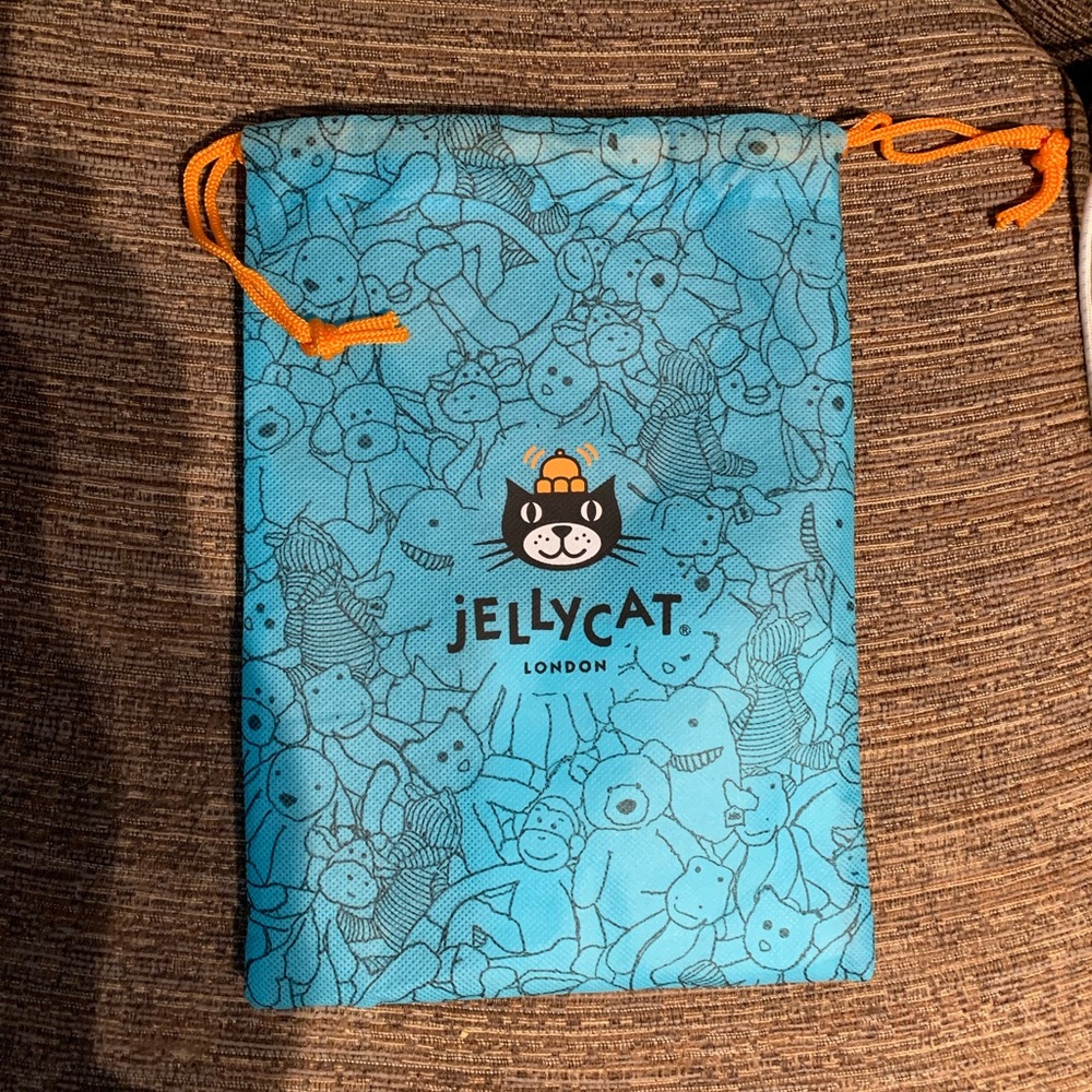 New jellycat drawstring bag
